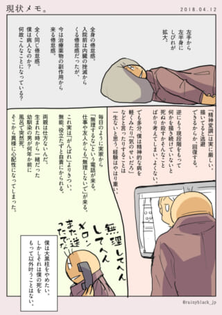 [イラスト] 体調と精神の悩み