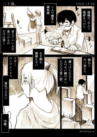20歳の孤独と葛藤