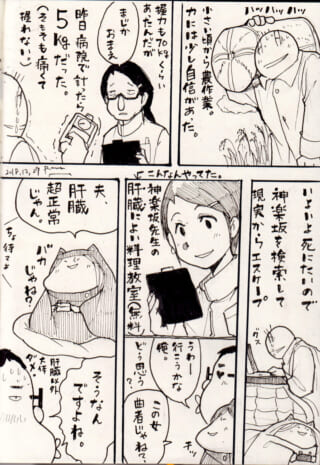 農作業に自信があった男性の話。